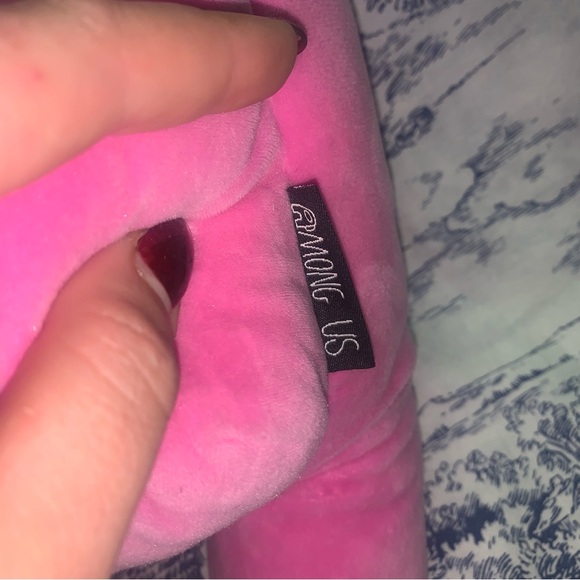 Toikido Among Us Black Plague Doctor Crow, Purple Crown, Pink Flower Plush Lot - Picture 5 of 10